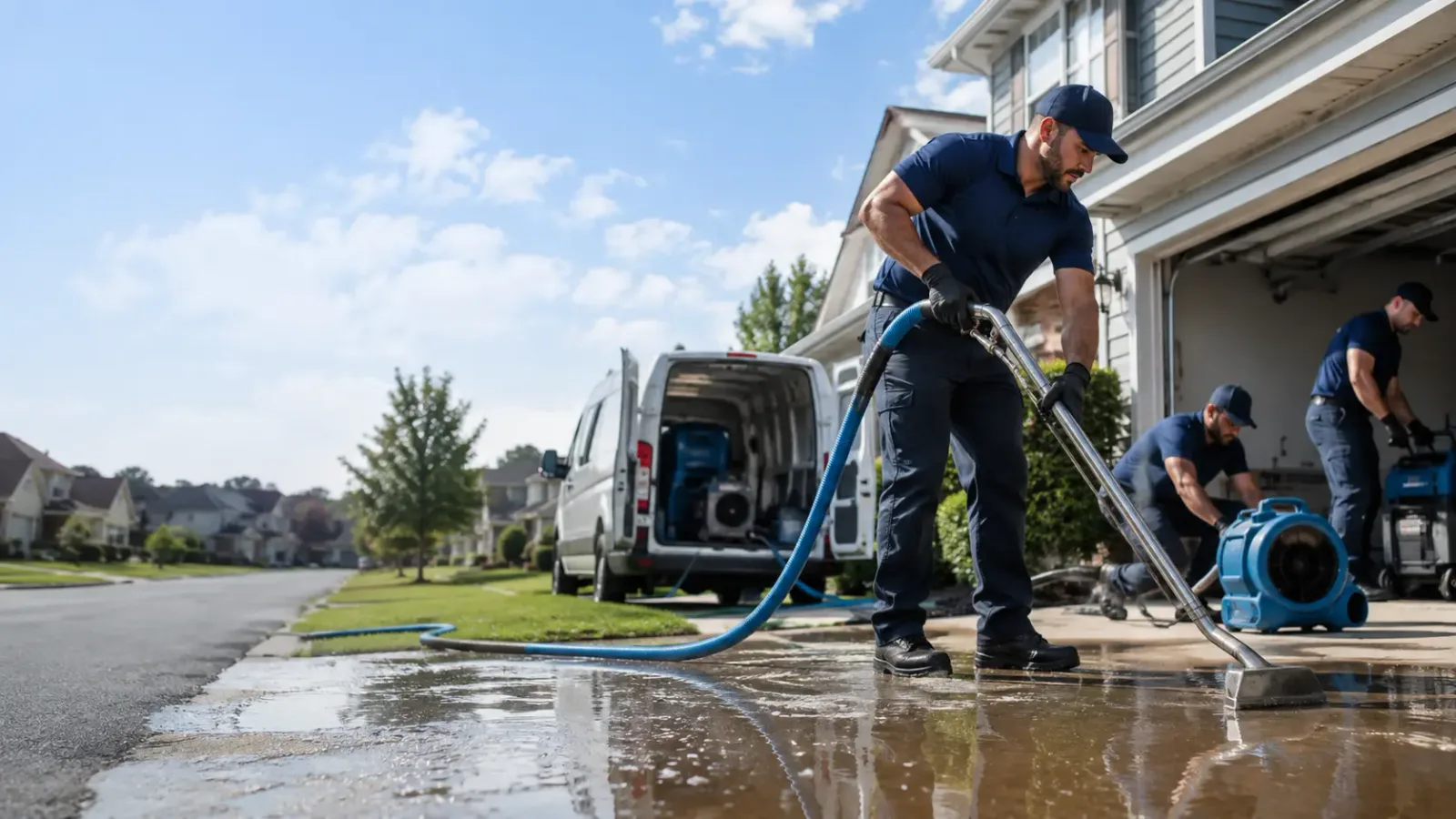 Flood Damage Restoration in Shirley, MA